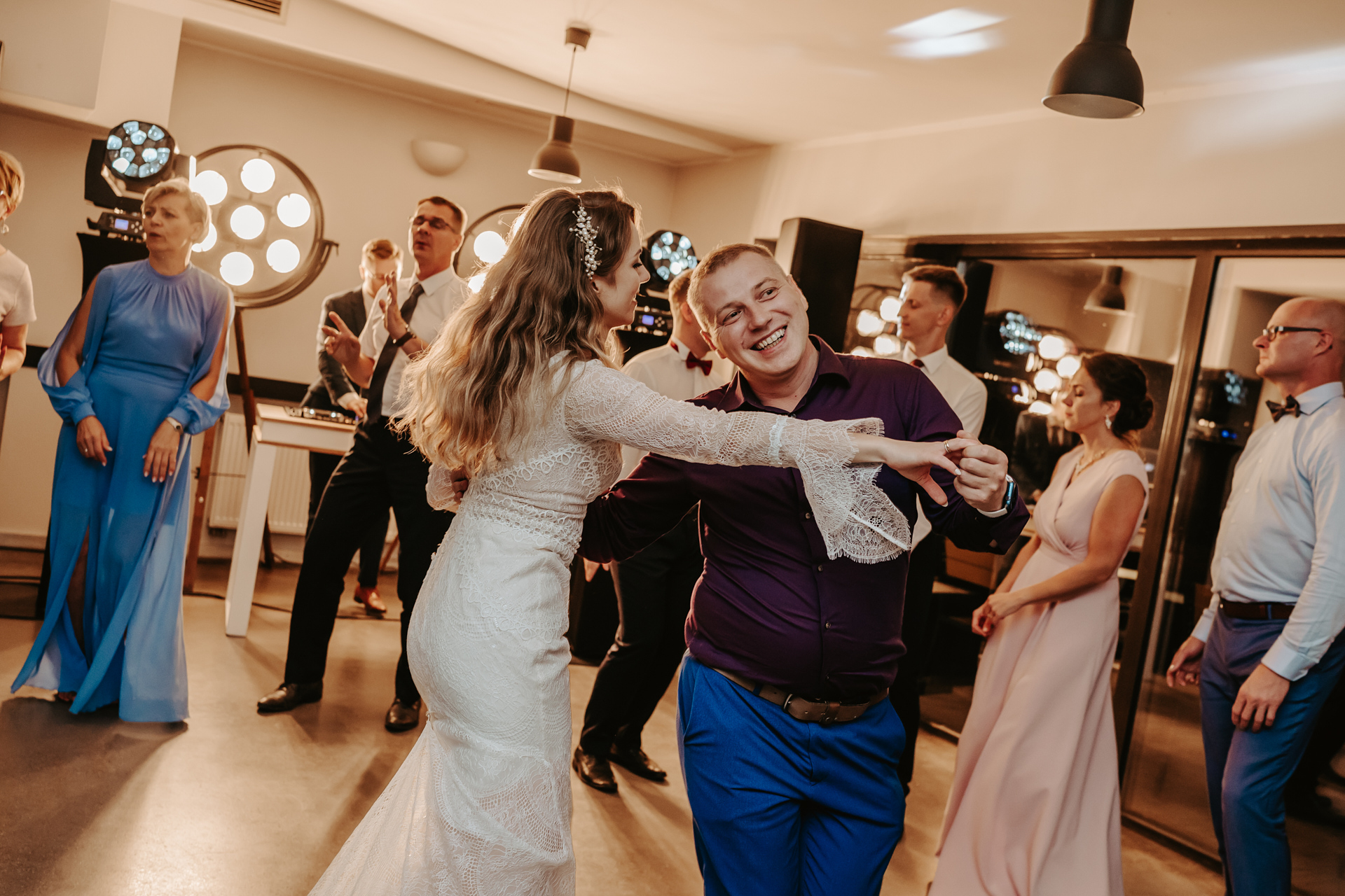 Tańce na weselu w Barnówku