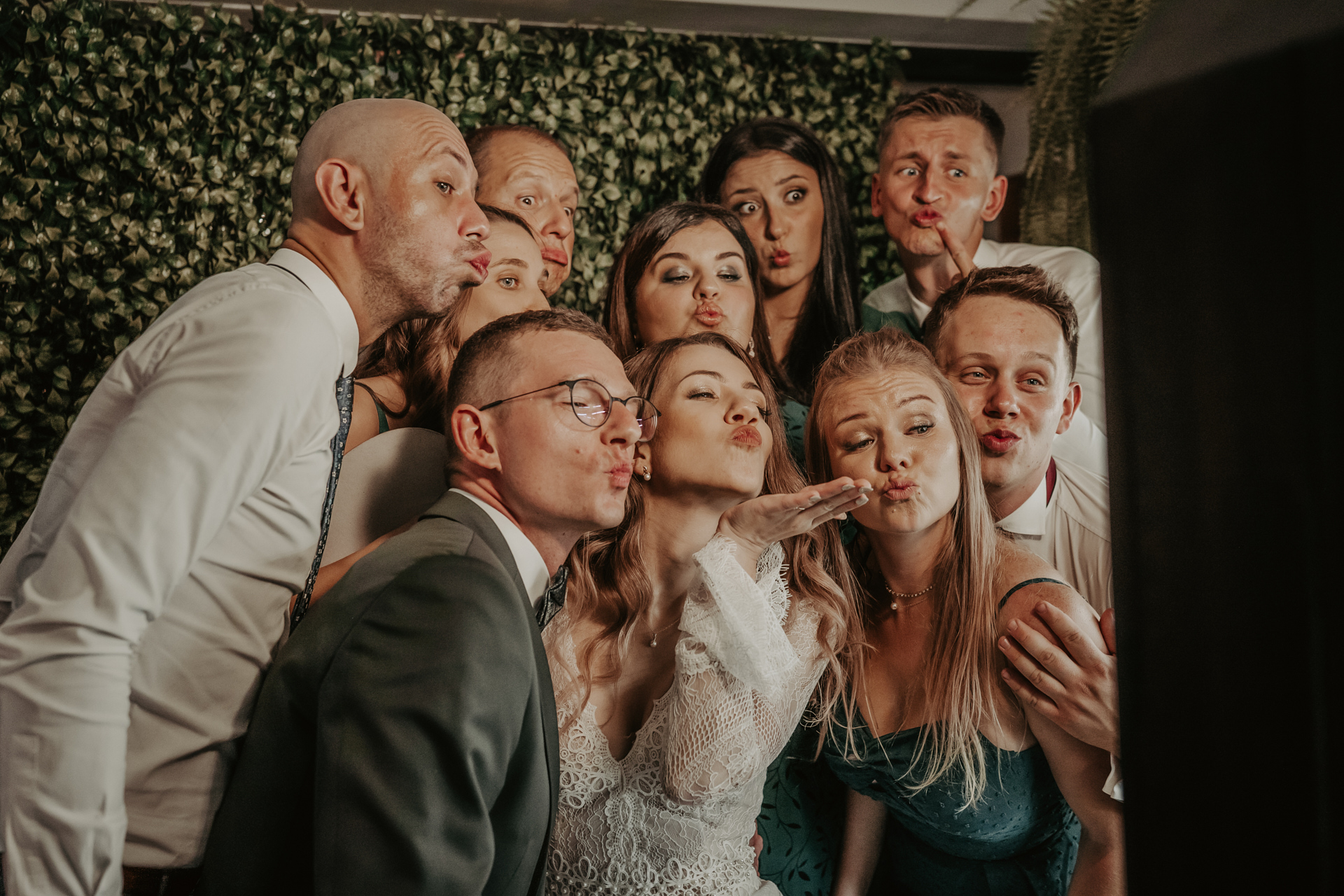 Fotobudka rustykalna na wesele