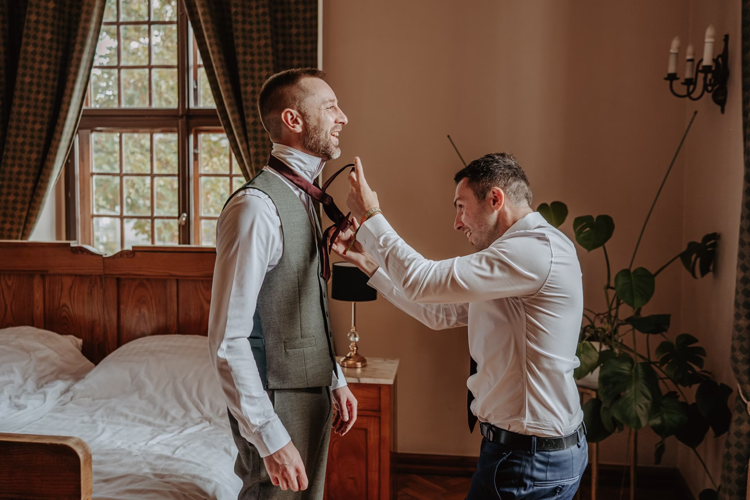 przygotowania pana młodego w poznaniu